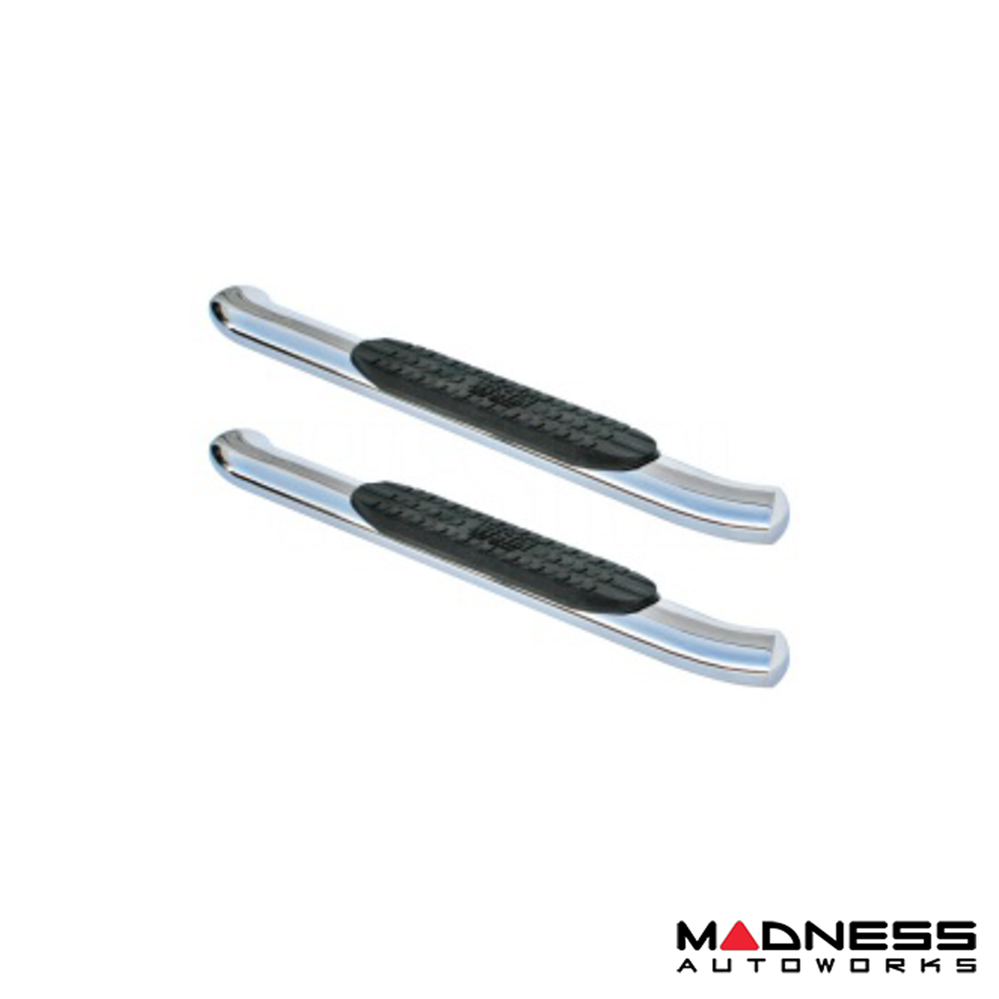Ford Bronco Nerf Step Bars - 2 Door - Pro Traxx 4 Oval - Polished - Westin